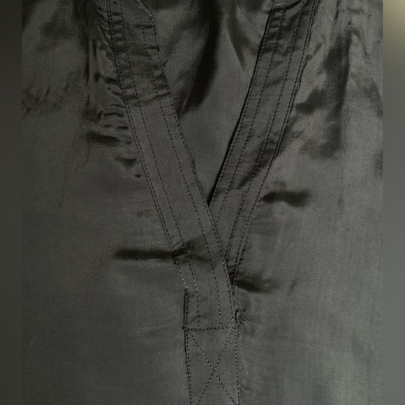 J. Crew Black Fitted Notched Collar Button Down Shirt - Picture 5 of 7